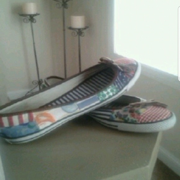 COPY - Coach patchwork slip ons - Picture 1 of 3